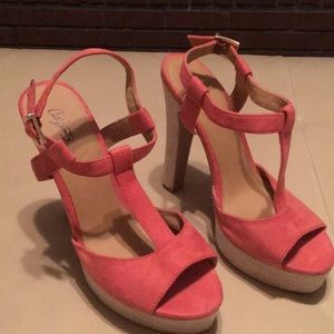 City Strats 1282 Woman Rust/Orange Slingback